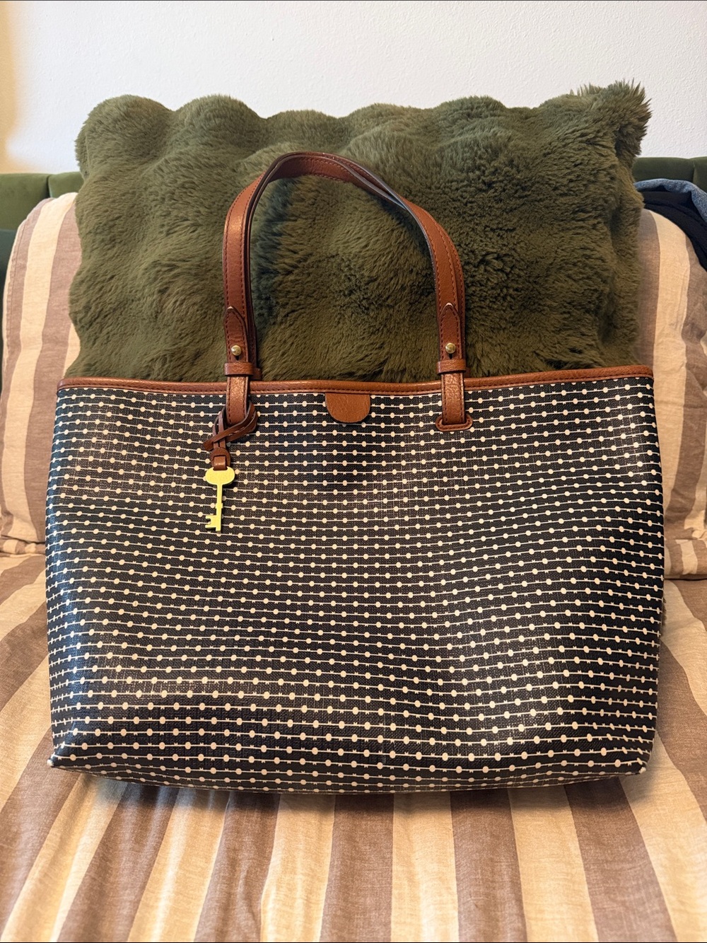 Fossil tote bag